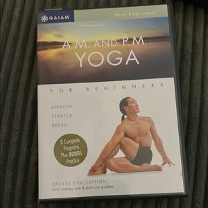 Gaiam A.M. and P.M. Yoga DVD